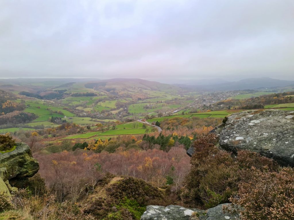 The view from Surprise View, Peak District