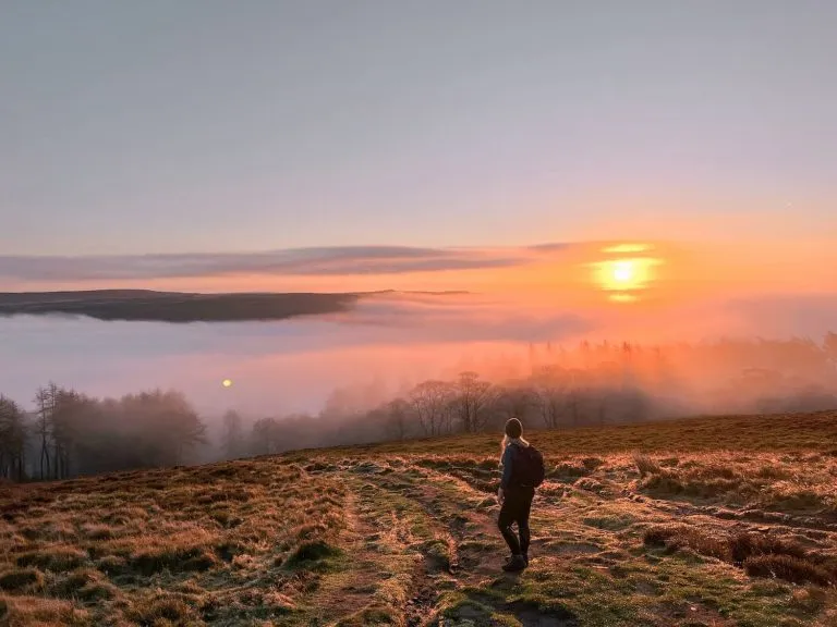 Win Hill, a great place for a Peak District sunrise - The Wandering Wildflower