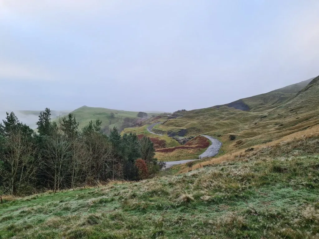 The Broken Road near Mam Tor