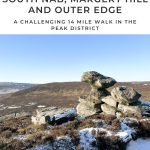 Pinterest image for 3 trigs walk (South Nab, Margery Hill and Outer Edge) - Howden Moors - The Wandering Wildflower