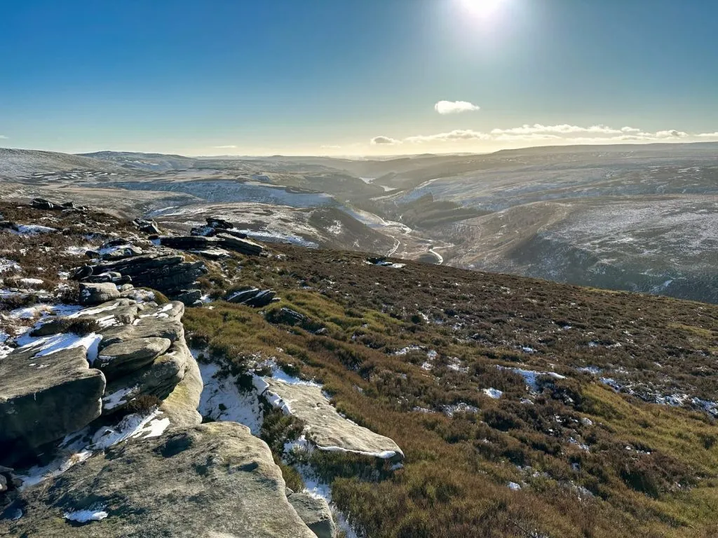 Crow Stone Edge on the Howden Moors - The Wandering Wildflower