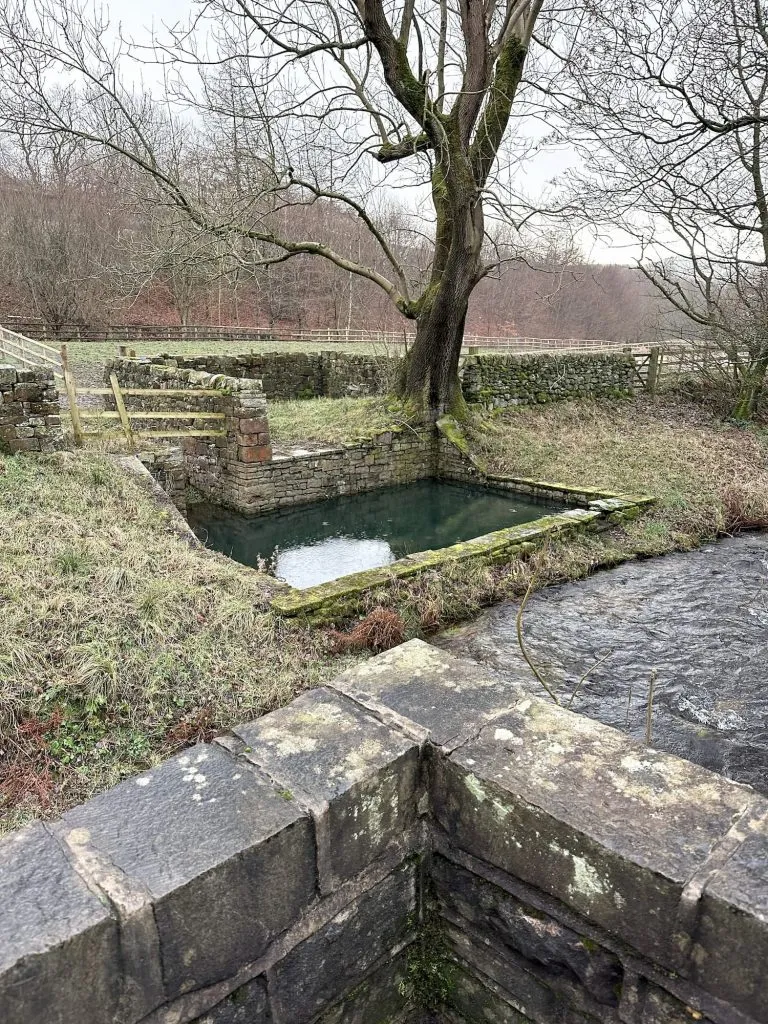 Booth sheep wash, a historical place where shepherds washed sheep