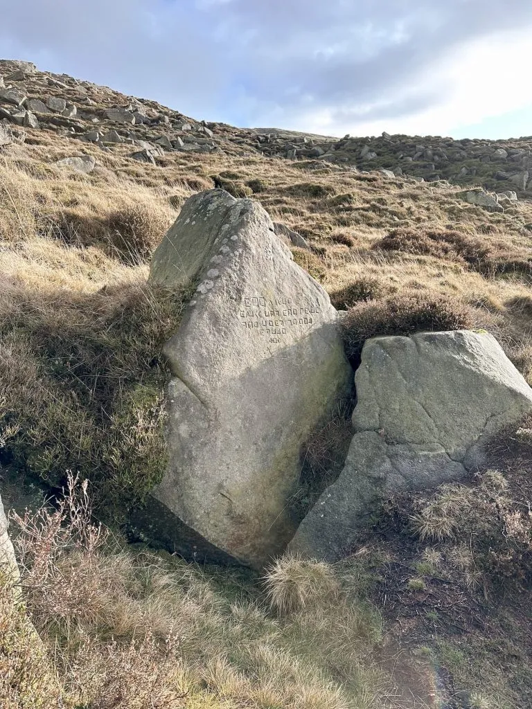 Kinder Scout Dog Stone