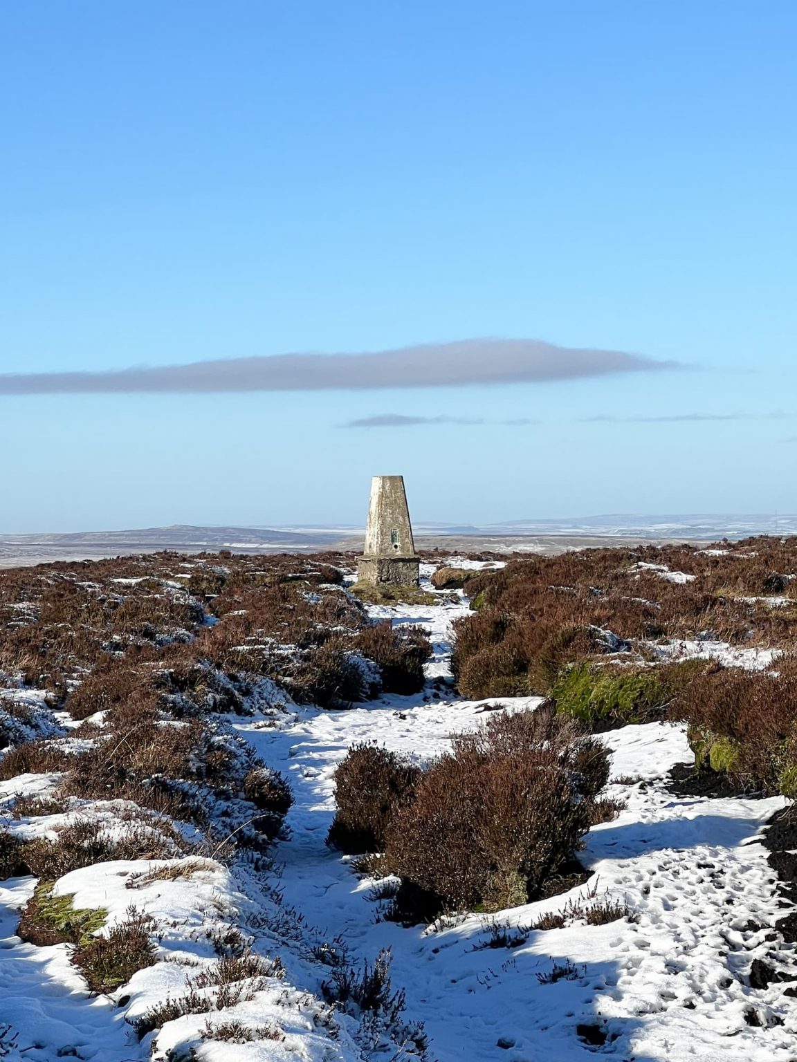 Cown Edge Rocks Trig Margery Hill, Outer Edge and Crow Stones | 14 Miles