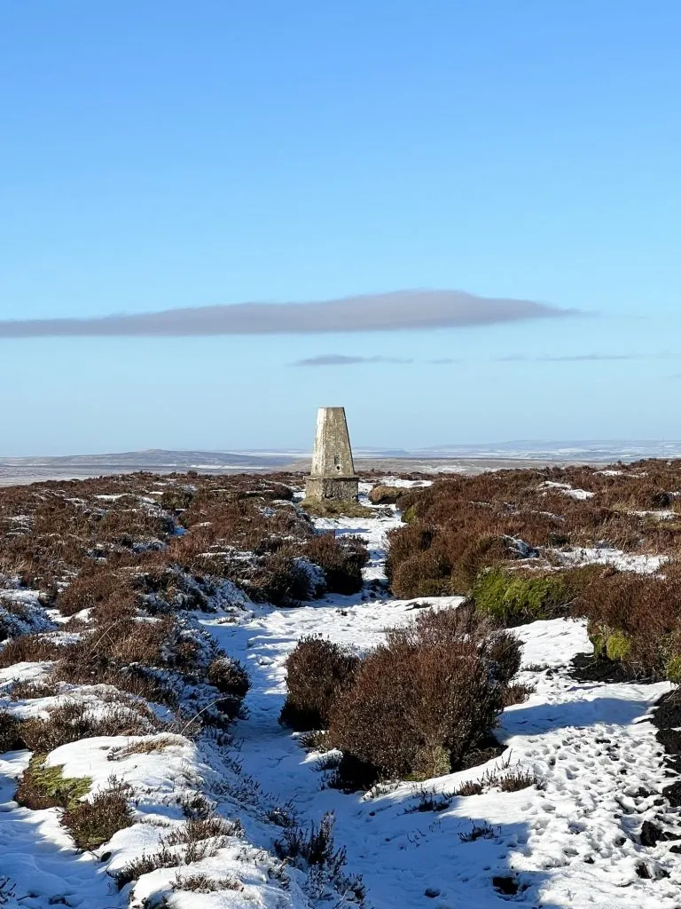 Outer Edge trig point - The Wandering Wildflower