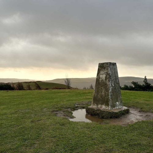 Whitwell Moor trig point