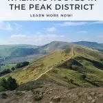 Pinterest Image for 5 Spectacular Walking Routes in the Peak District by The Wandering Wildflower