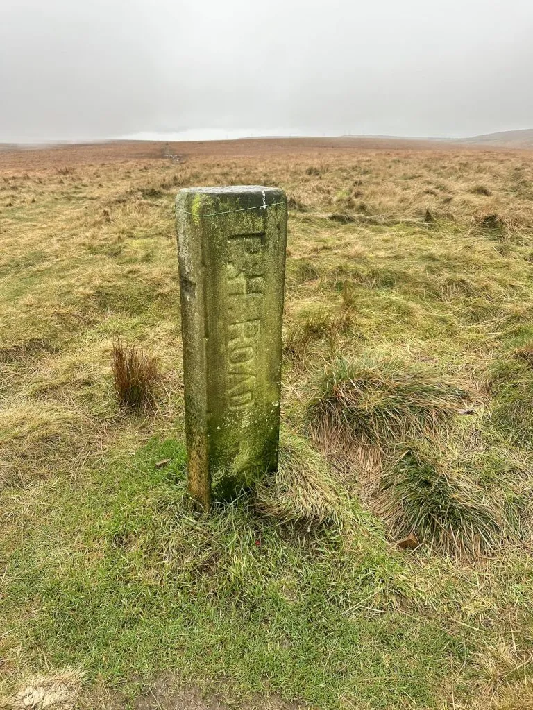Ancient Packhorse Route Marker