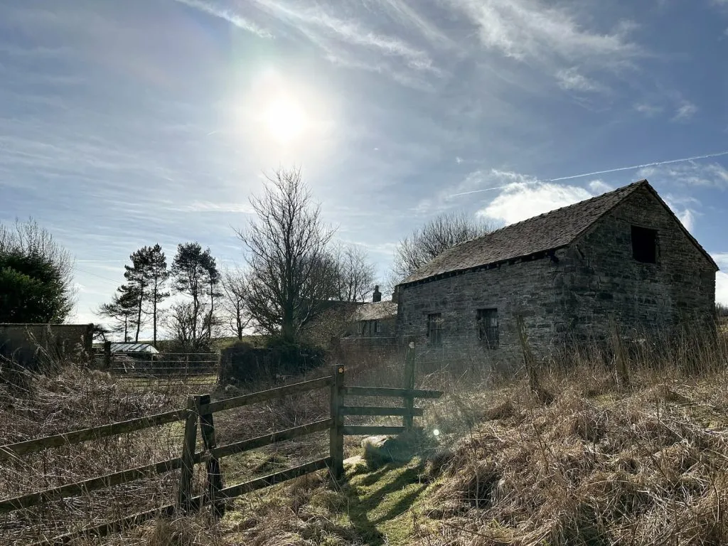 An old barn in the Peak District