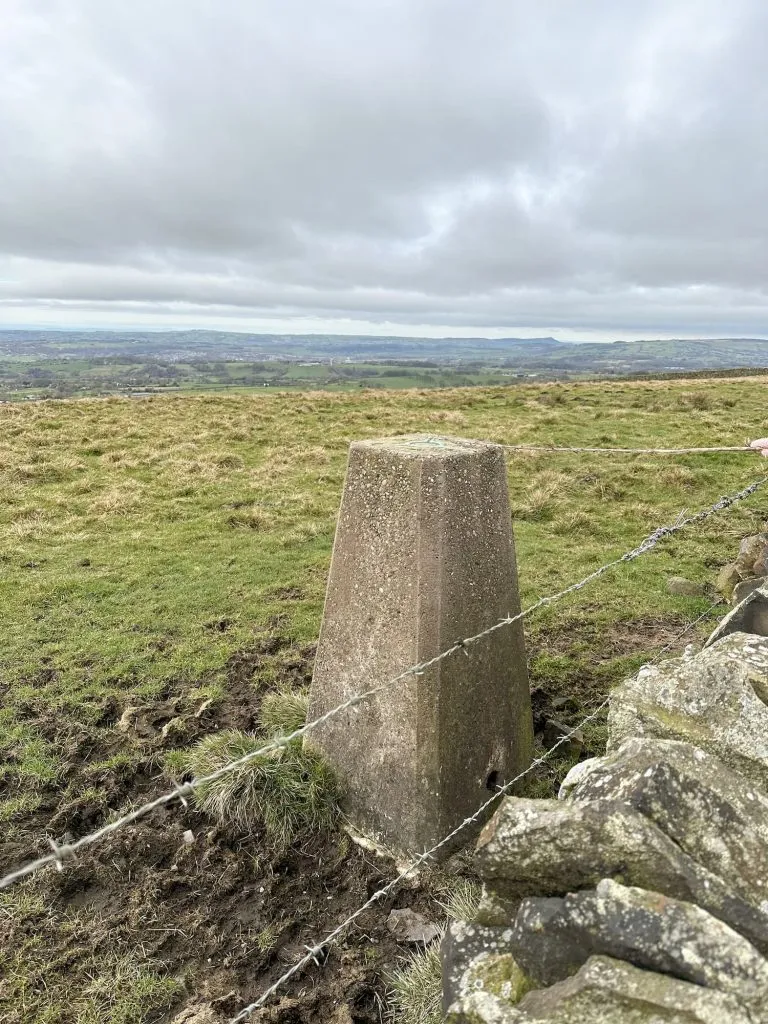 Moor Top trig point