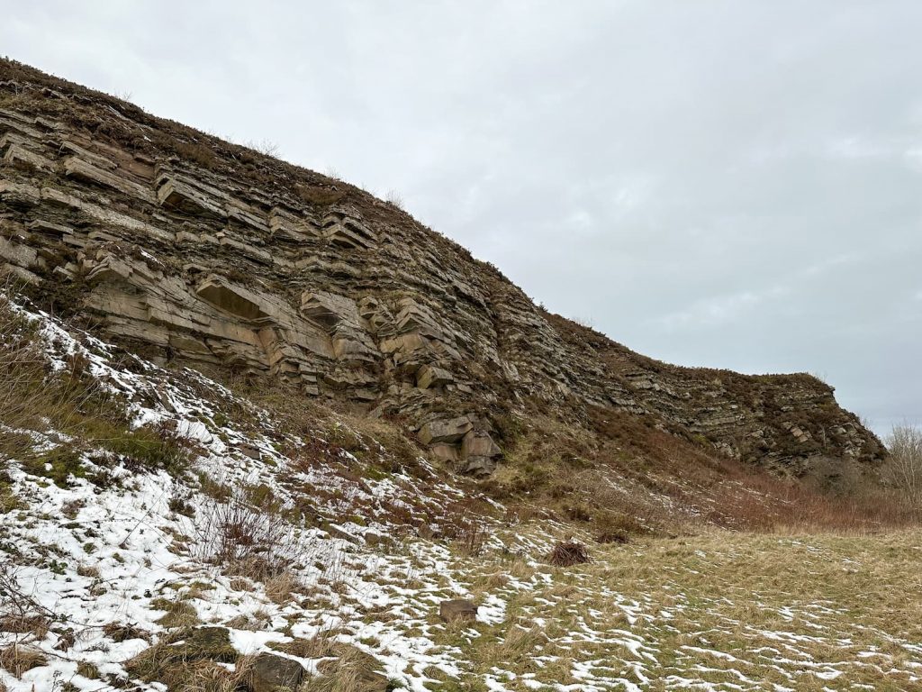 Former quarry at Teggs Nose Country Park