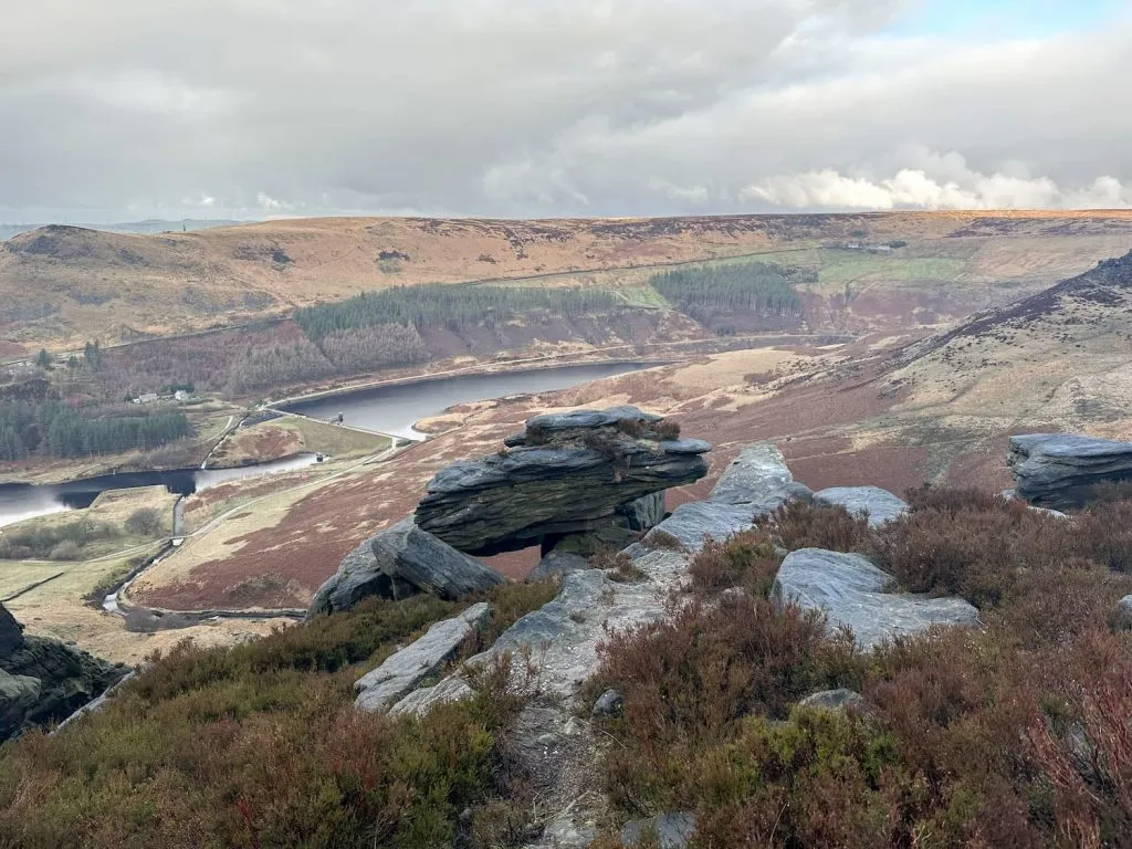 Views over Yeoman Hey Reservoir