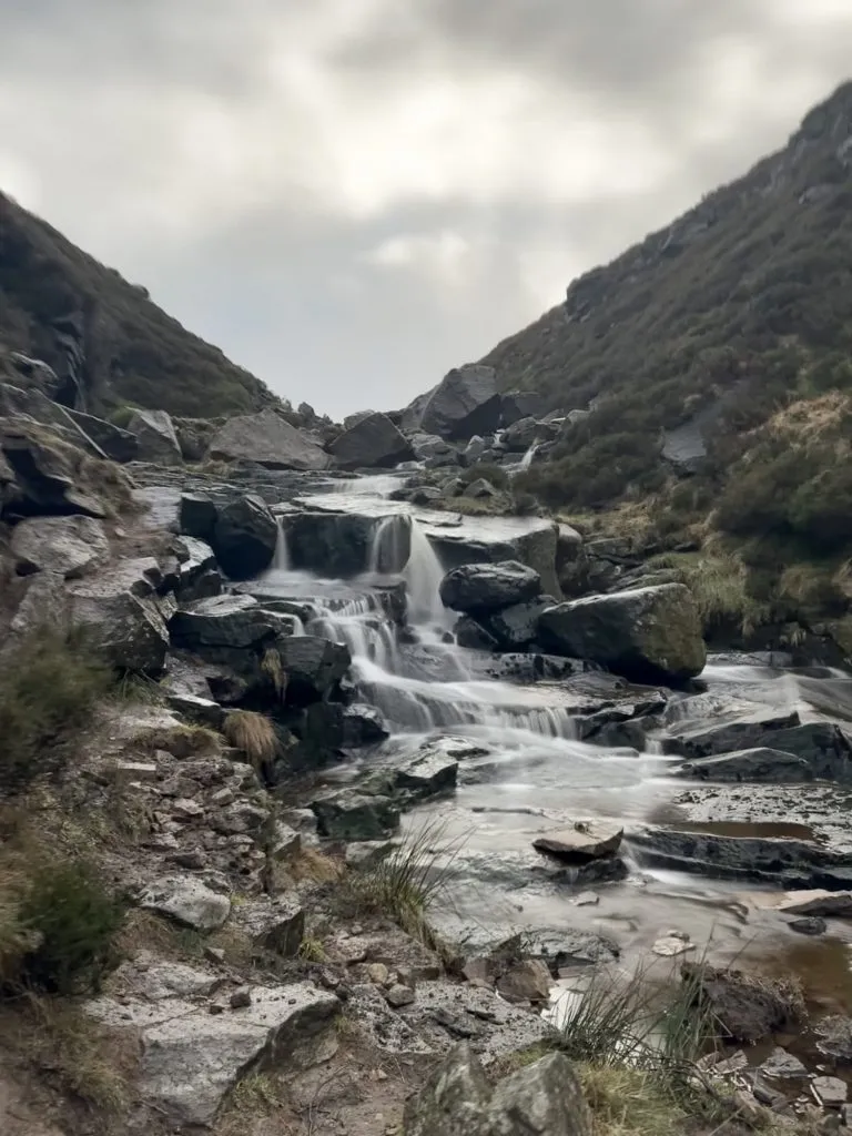 Birchen Clough waterfalls - The Wandering Wildflower
