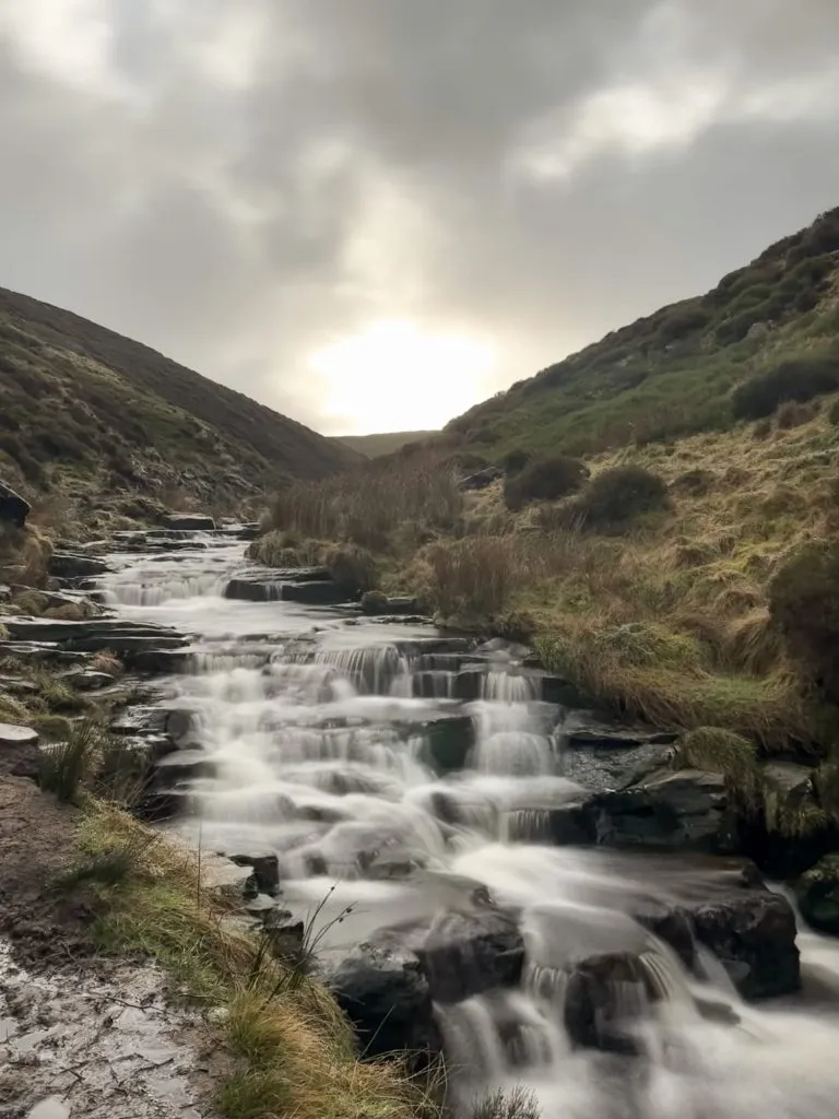Birchen Clough waterfalls - The Wandering Wildflower