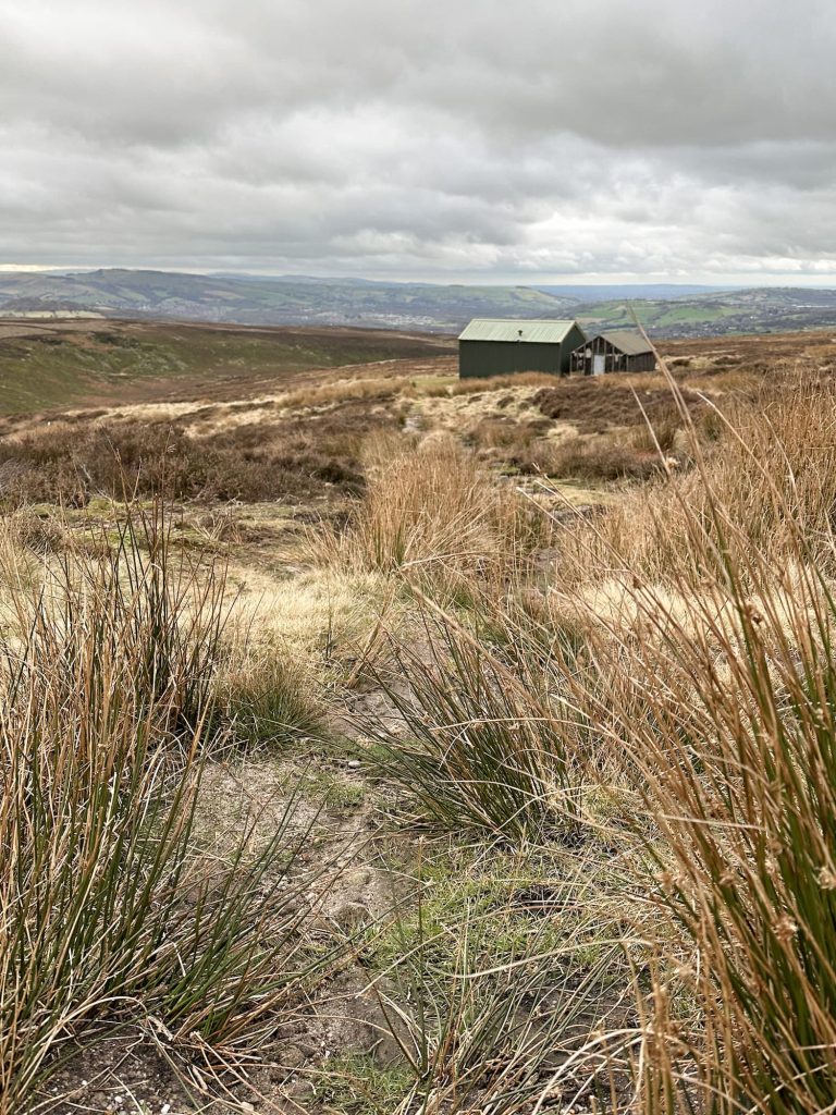 Moorland shooting cabin on Tintwistle Knarr