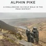 Pinterest image for The Trinnacle Trail and Alphin Pike Walk - The Wandering Wildflower