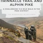 Pinterest image for The Trinnacle Trail and Alphin Pike Walk - The Wandering Wildflower