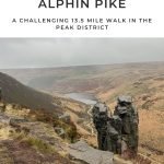 Pinterest image for The Trinnacle Trail and Alphin Pike Walk - The Wandering Wildflower