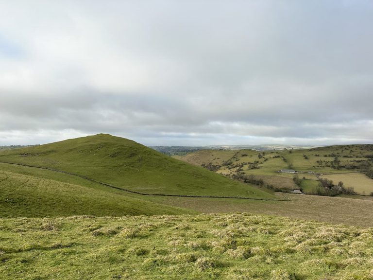 Wetton Hill walk route
