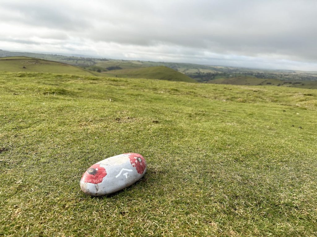 Wetton Hill walk route