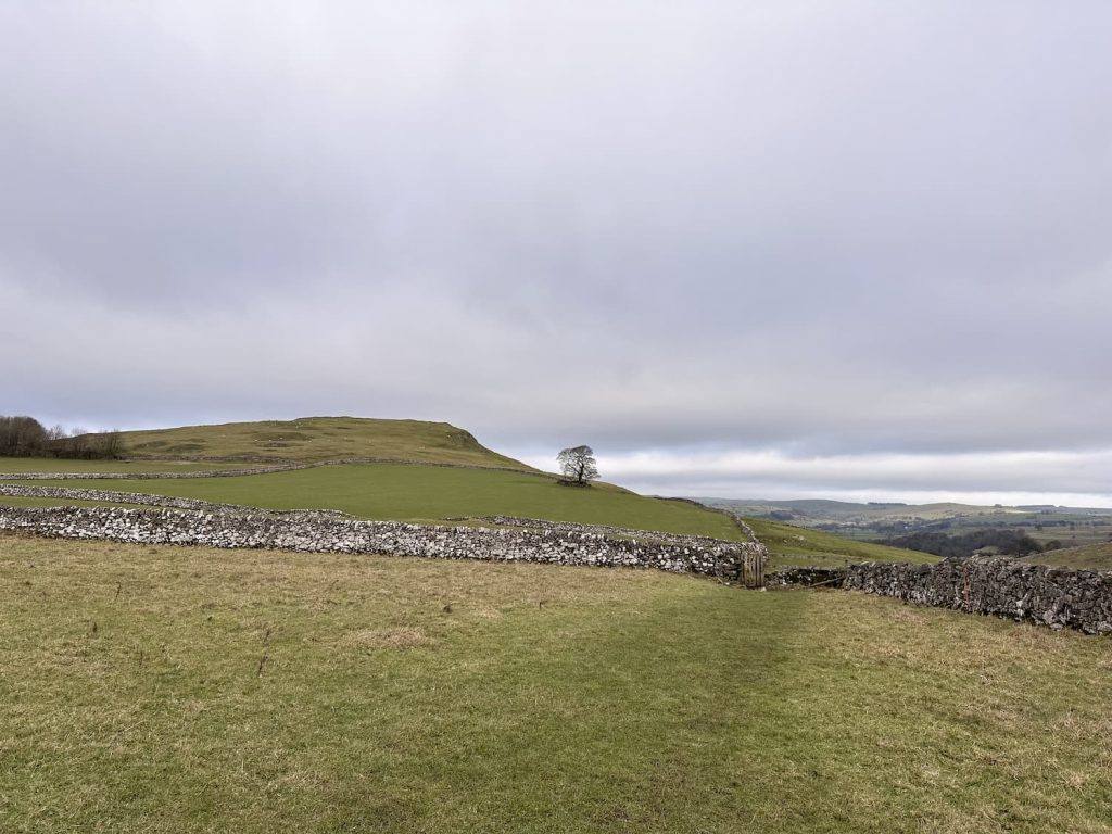 Wetton Hill walk route