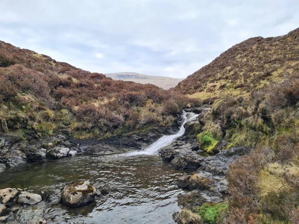 A moorland stream on the Isle of Skye
