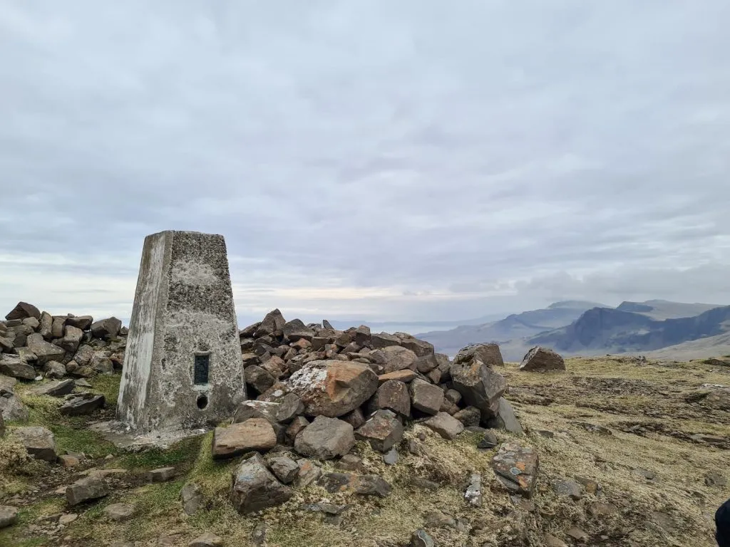 Beinn Edra trig point