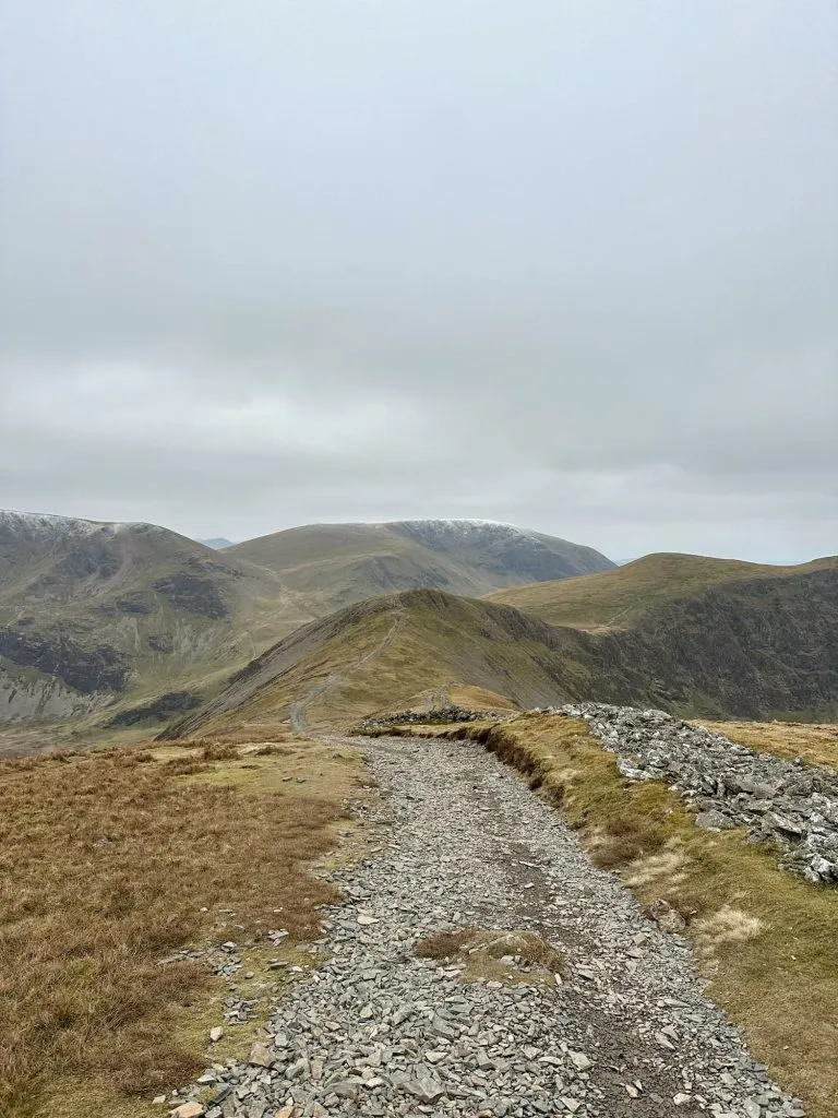 Views of the surrounding fells from Grisedale Pike