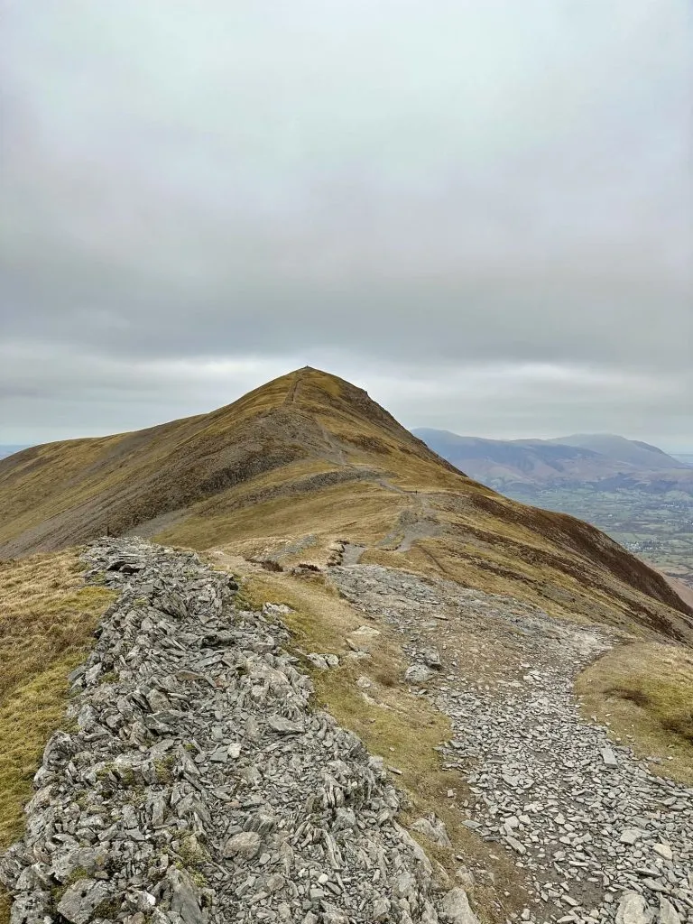 A view of Grisedale Pike summit