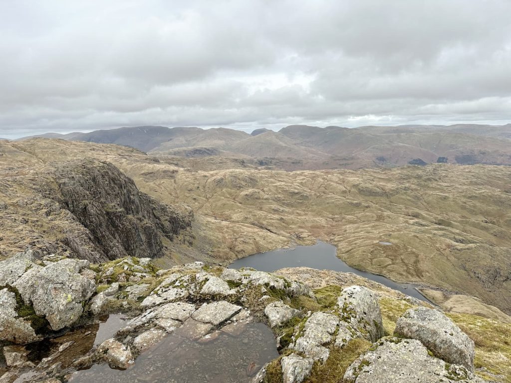 A view from the summit of Harrison Stickle