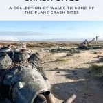 Pinterest pin image for Peak District Plane Crash Sites - Peak District Plane Crashes Walks - The Wandering Wildflower