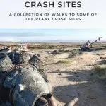 Pinterest pin image for Peak District Plane Crash Sites - Peak District Plane Crashes Walks - The Wandering Wildflower