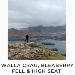 Pinterest Pin for Walla Crag Walk Route - The Wandering Wildflower