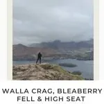 Pinterest Pin for Walla Crag Walk Route - The Wandering Wildflower