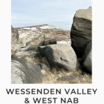Pinterest image for Wessenden Valley and West Nab walk - The Wandering Wildflower