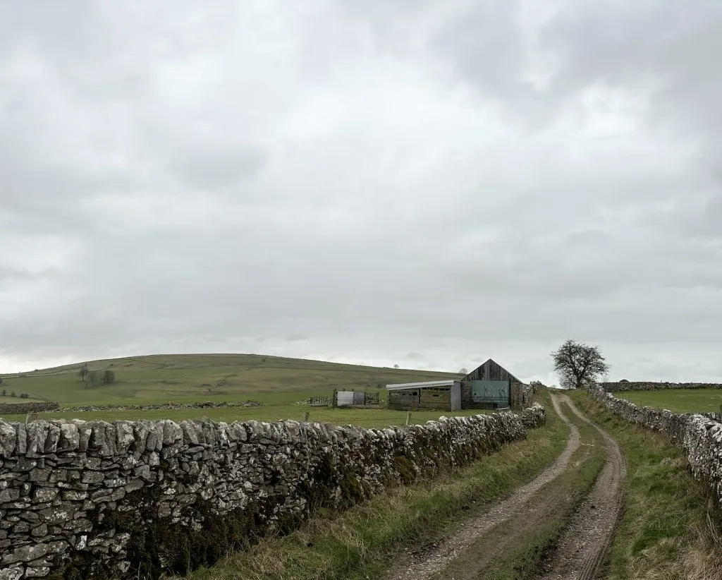 Wolfscote Hill as seen from the north