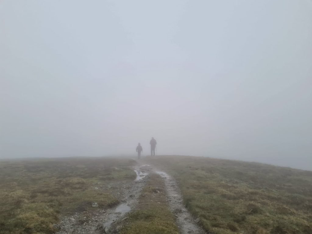 A misty murky day on the fells