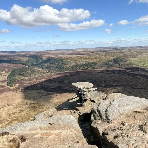 The Cup rock formation at Fairbrook Naze
