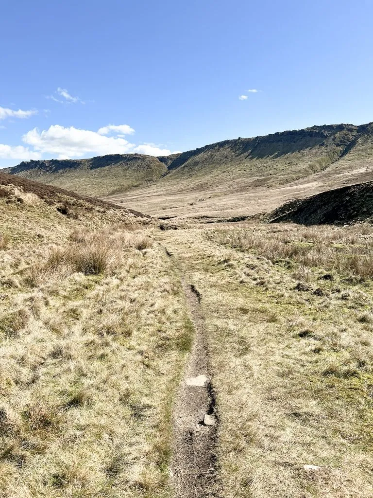 Snake Path, a moorland path
