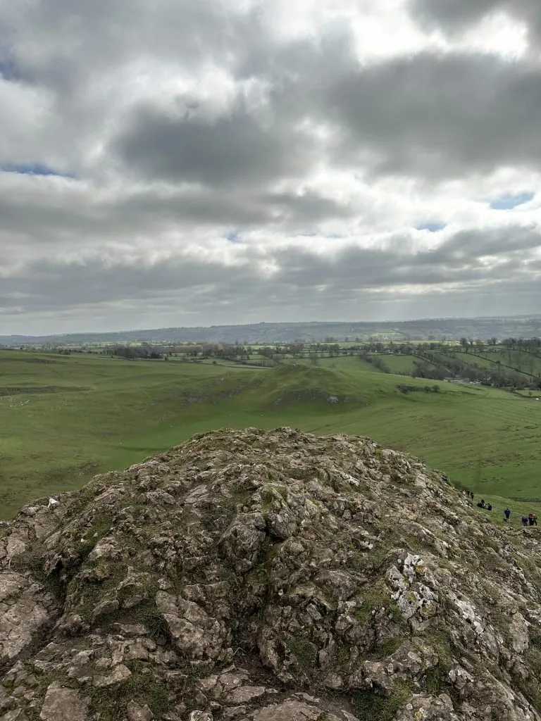 The summit of Thorpe Cloud
