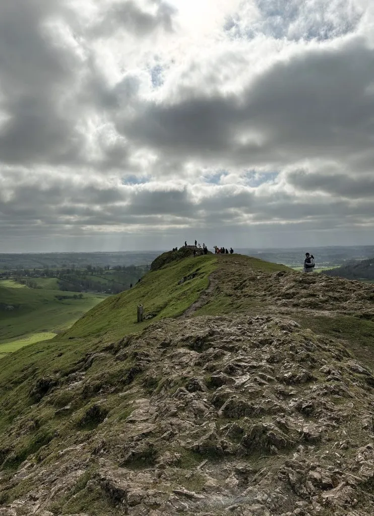 The summit of Thorpe Cloud