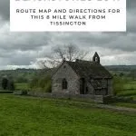 Pinterest image for Blackstones Low and Wibben Hill Walk From Tissington - The Wandering Wildflower