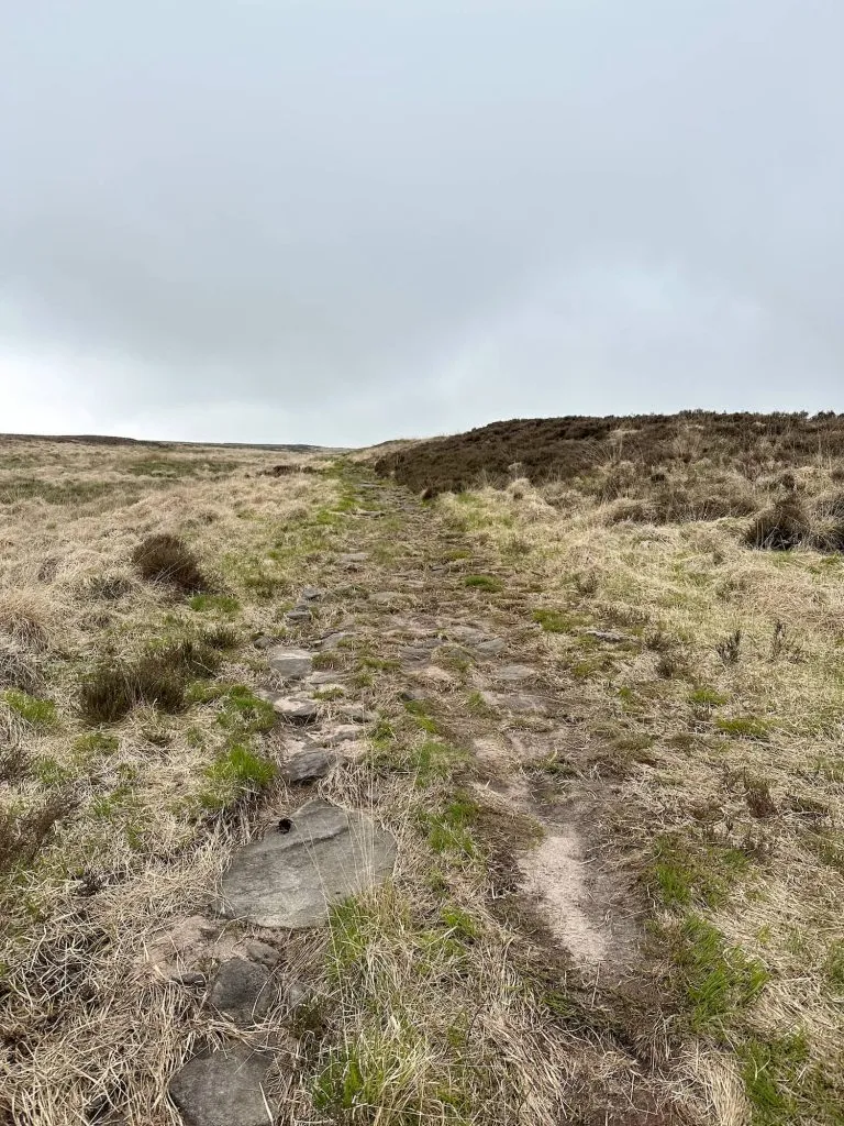 A former Roman road near Blackstone Edge