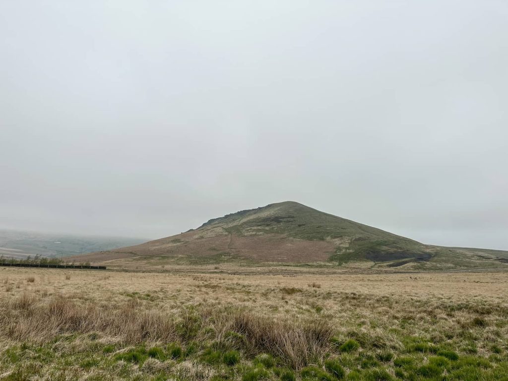A view of Pule Hill, a triangular shaped hill in Marsden