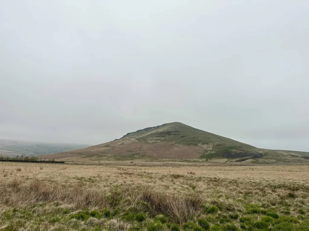 A view of Pule Hill, a triangular shaped hill in Marsden