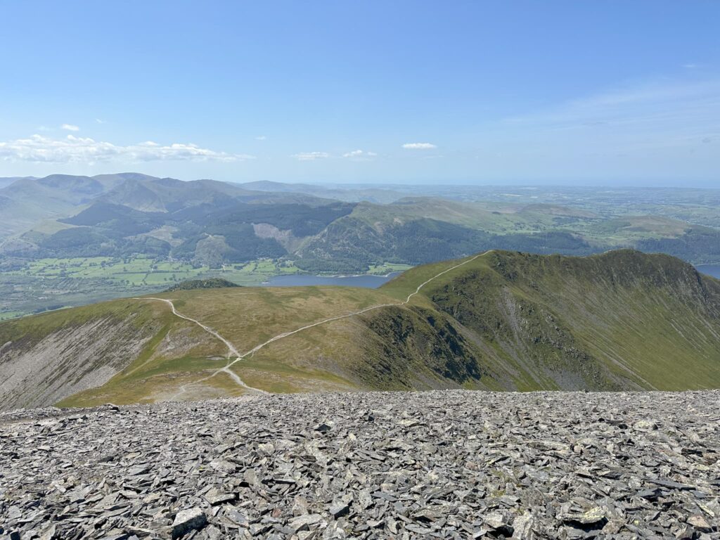 A typical Lakeland mountain view