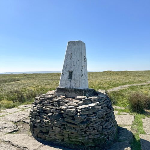 Black Hill trig point also known as Soldier's Lump