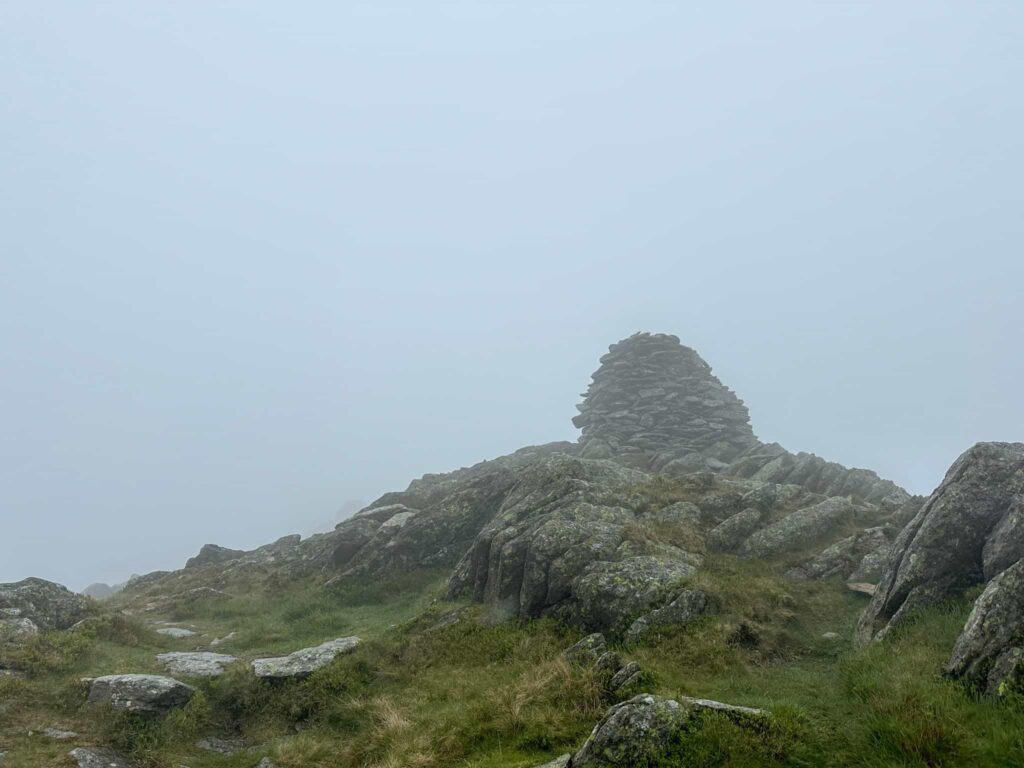 One of the cairns on Ill Bell