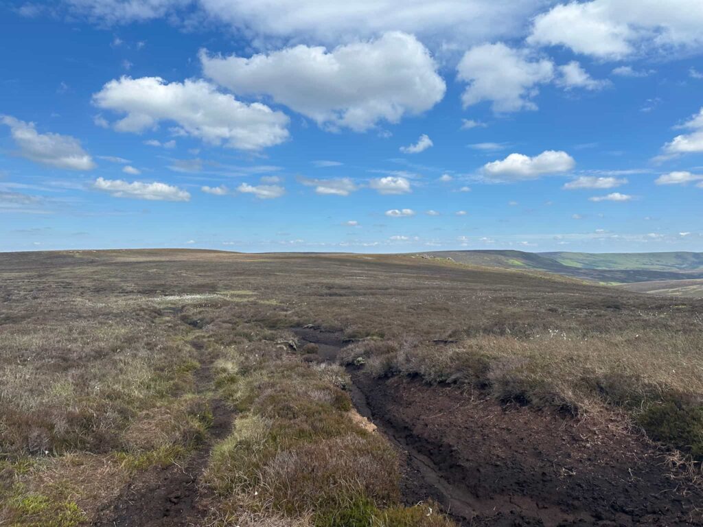 Bleak, open moorland