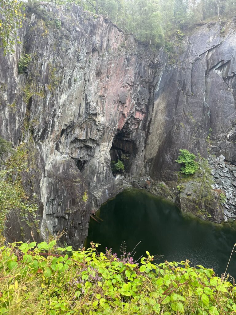 The Skull Cave reflection spot